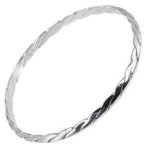 [tiffany & Co] Tiffany & Co Knife Edge Twist Silver 925 Unisex G Bangle
